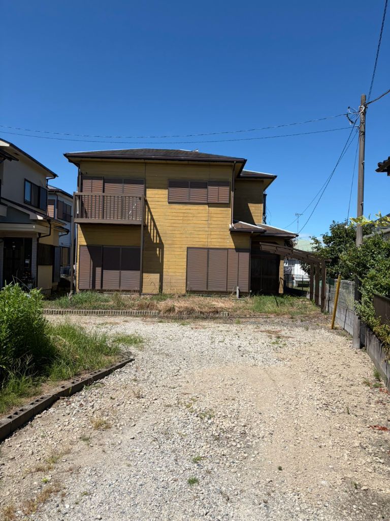大網白里市富田 貸家の外観